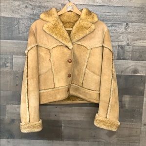 ardney suede lamb coat